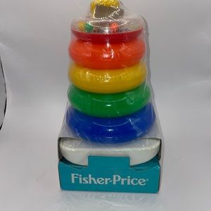 NEW 2012 Fisher Price Rock-A-Stack Stackable Plastic Rings